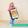 Kawai - Rode panda - Groen Kinderkoffer - Zwart klein -sfeer2_UK