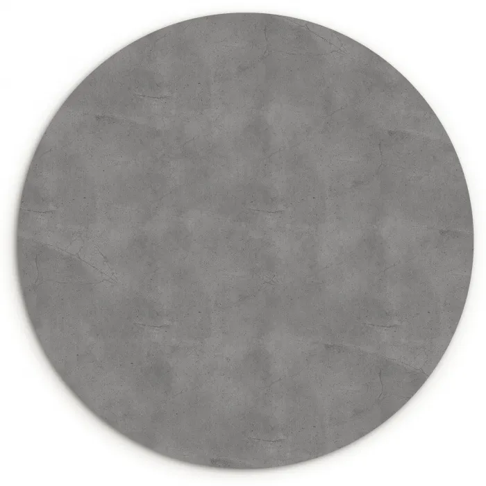 Beton - Structuur - Patroon Wandcirkel kunststof plaat 5mm dik klein 188 -3d