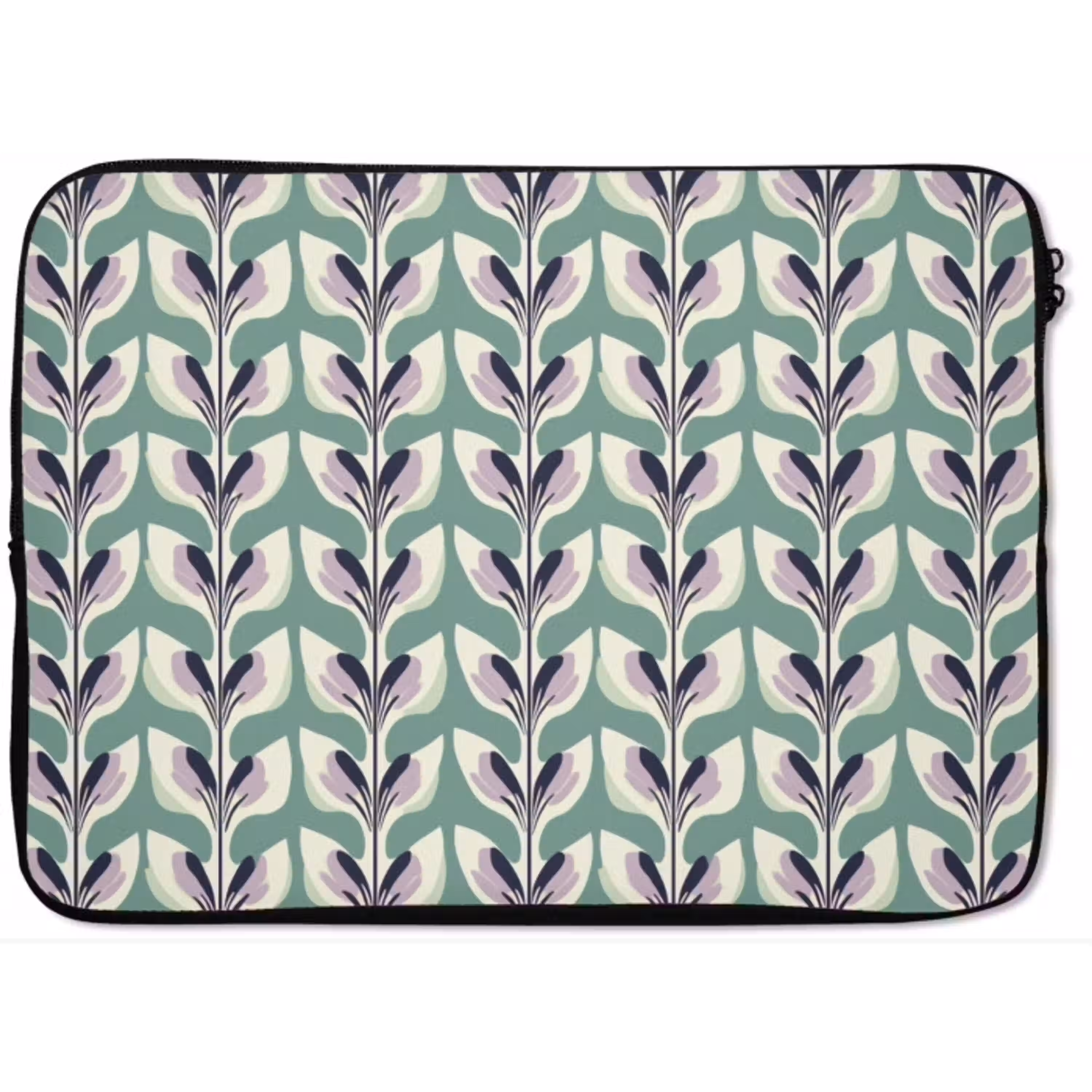 Retro - Modern - Groen laptophoes neopreen klein 279 -zkaufland3dotto