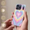 Hartvorm - Pastelkleuren - Tie Dye Telefoonhoesje iPhone 17 Pro klein -sfeer3_NL