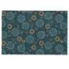 Blauw - Patroon - Retro Deurmat klein 898 -zkaufland3d