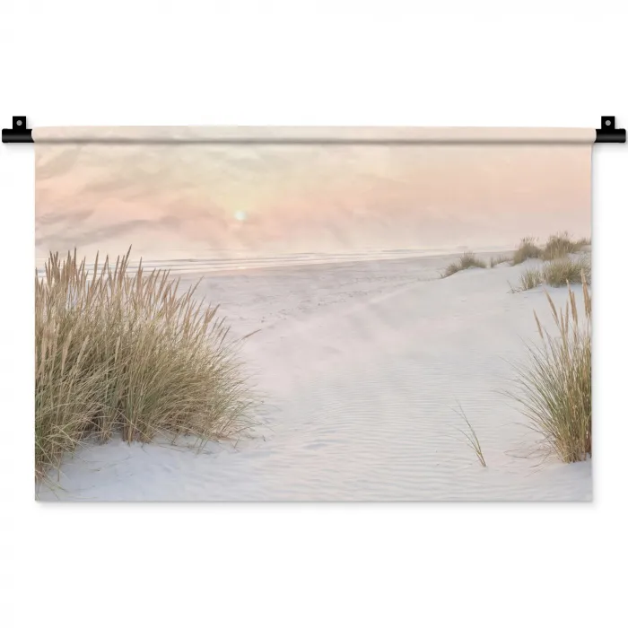 Horizon - Duinlandschap - Zand Wandkleed katoen klein -zz3d
