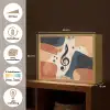 Sleutel - G - Abstract - Beige Light Box met batterij (Wandlamp) middel -USP_websiteoverzichtNL