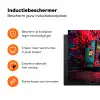 Boombox - Rood - Graffiti - Neon Inductie beschermer vinyl 3mm klein -zzzzzzz-td-ups