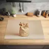 Baguette - Brood - Stokbrood - Beige Inductie beschermer vinyl 3mm klein -sfeer5