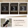 Vis - Koi - Zwart - Water Light Box met batterij (Wandlamp) middel -USP_dimbaarNL