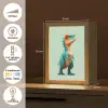 Cartoon - Dino - Oranje - Stekels Light Box met kabel klein -USP_NL