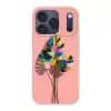Bladeren - Geschilderd - Vlakken - Kleurrijk Telefoonhoesje iPhone 17 Pro klein -3d