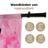 Roze - Verf - Coffee Wandkleed katoen klein -sfeer2