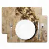 Vrouw - Goud - Abstract - Textuur Placemat vinyl groot -zzsfeer2_Kitchenyeah-website