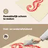 Zeepaardje - Rood - Fijne details Inductie beschemer met haakjes middel -ky-schoon-nl