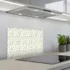 Abstract - Structuur - Grijs - Wit keuken achterwand spatscherm klein 900 -3d_schuin