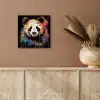 Panda - Graffiti - Dieren - Zwart - Kleuren aluminium wit klein -sfeer4