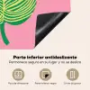 Illustratie - Blad - Minimalistisch - Groen Inductie beschermer vinyl 3mm middel -zzsfeer4_SP