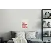 Rood - Quote - Kersen Muursticker klein -slaapkamer