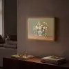 Neutral - Bloemen - Boeket - Vaas Light Box met batterij (Wandlamp) middel -sfeer1