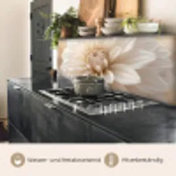 Bloem - Dahlia - Wit keuken achterwand 2 middel -usp_DE