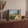 Mensen - Wandelen - Zandpad - Velden Light Box met batterij (Wandlamp) middel -sfeer2