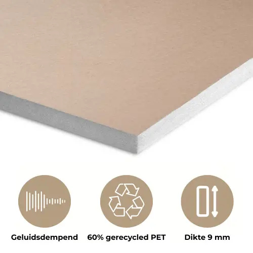 Koffie - Melkschuim - Lach - Beige PET vilt klein -closeup_NL