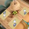 Theepot - Kopje - Beige - Illustratie Placemat vinyl groot -zzsfeer5_Kitchenyeah-website