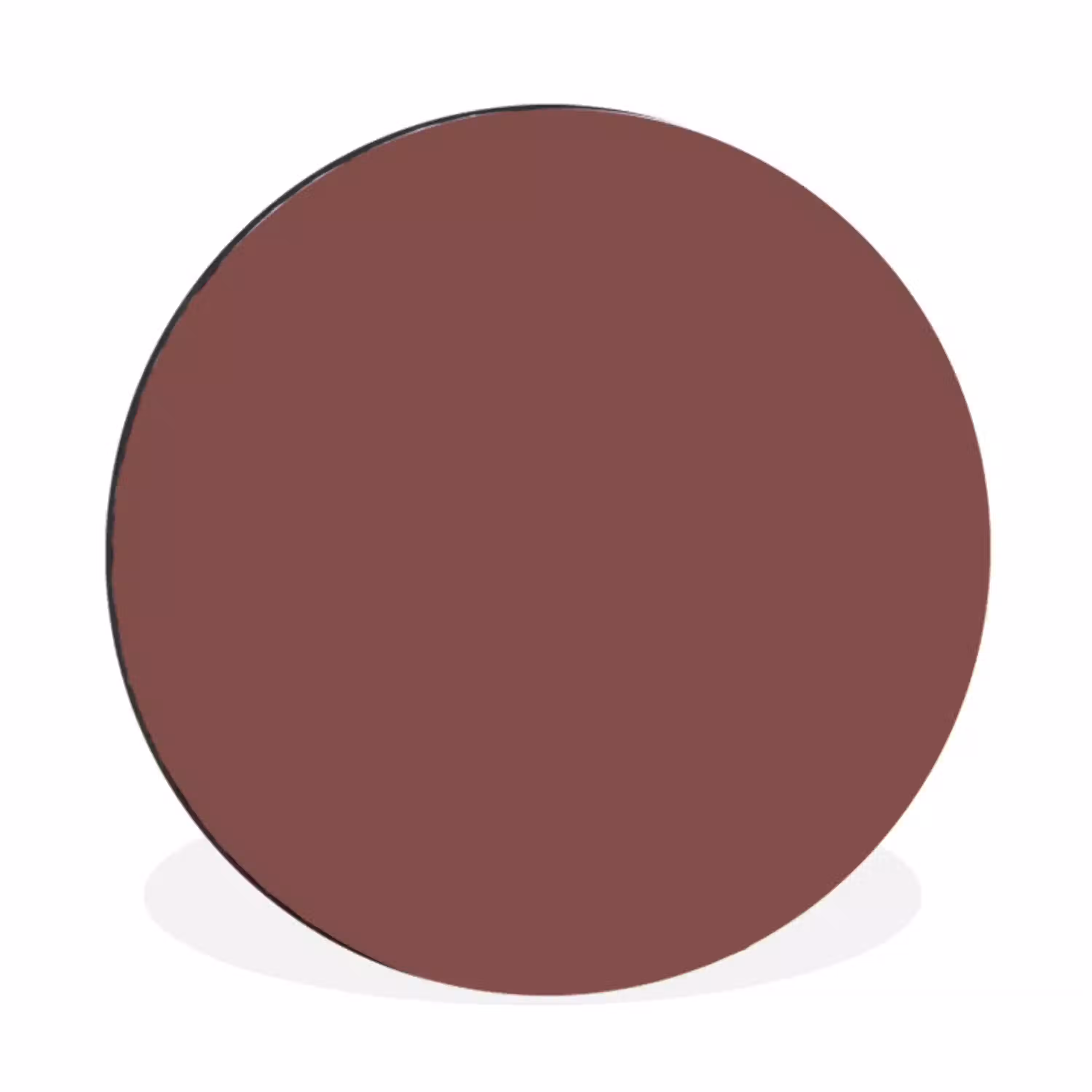 Muted - Raisin - Rood Wandcirkel aluminium klein 190 -3d