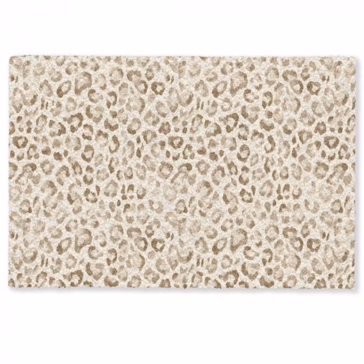 Fußmatte - Leopard - Klassisch - Beige