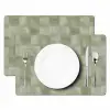Vlakken - Rustiek - Groen Placemat vinyl groot 368 -zzsfeer2_Kitchenyeah-website