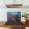 Grachten Amsterdam - Huizen - Stad - Kleurrijk keuken achterwand spatscherm klein -sfeer2