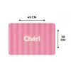 Gestreept - Roze - Chéri Placemat vinyl groot -specs