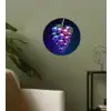Paars - Disco - Feest - Druif Wandcirkel behangsticker klein -sfeer2