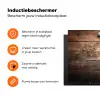 Kersthoekdecoratie - Dennenappels - Lichtjes Inductie beschermer vinyl 3mm klein -zzzzzzz-td-ups
