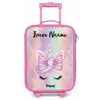 Eenhoorn - Glitters - Regenboog - Pastel Kinderkoffer - Roze klein -zz3dotto