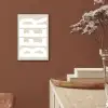 Beer - Japandi - Beige - Decoratie aluminium wit klein -sfeer4