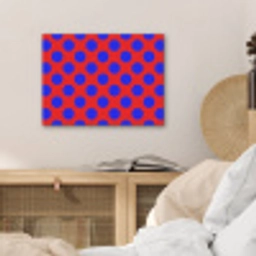 Dots - Klassiek - Rood PET vilt klein 837 -sfeer3