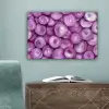 Paars - Uien - Close up canvas 2cm klein -sfeer4