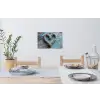 Hart - Touw - Hout - Rustiek Muursticker klein -eettafel
