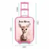 Hedwig hertje Kinderkoffer - Roze klein -productfoto_formaten