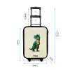 Dino - Dier - Groen Kinderkoffer - Zwart klein -productfoto_formaten