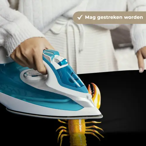 Kreeft - Geel - Stippen - Effen Wandkleed katoen klein -sfeer9