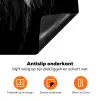 Schotse hooglander - Zwart Inductie beschermer vinyl 3mm klein -zzzzzzz-td-onderkant