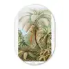 Filicinae - Vintage - Oude meesters - Varens Wandcirkel Ovaal Forex klein -3d