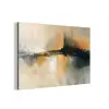 Modern - Abstract - Goud - Zwart aluminium wit klein -3d