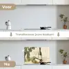 Wijn - Druiven - Kaas - Bladeren keuken achterwand spatscherm klein -voor_na_NL