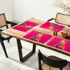 Kameel - Bloemen - Kimono - Waaiers Placemat vinyl groot -zzsfeer4_Kitchenyeah-website