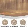 Bos - Mist - Zonlicht Akoestische PET Vilt - Rond klein -closeup_NL