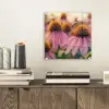 Bloemen - Paars - Bijen plexiglas 5mm klein -sfeer1