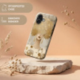 Goud - Portret - Vrouw Toughcase MagSafe Apple iPhone 17 klein -USP_RandenV_DE