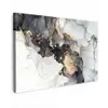 Marmer - Goud - Abstract - Zwart Wit - Luxe canvas 2cm klein -z3d
