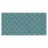 Symmetrisch - Patroon - Blauw Muismat XXL klein 681 -3d_leeg