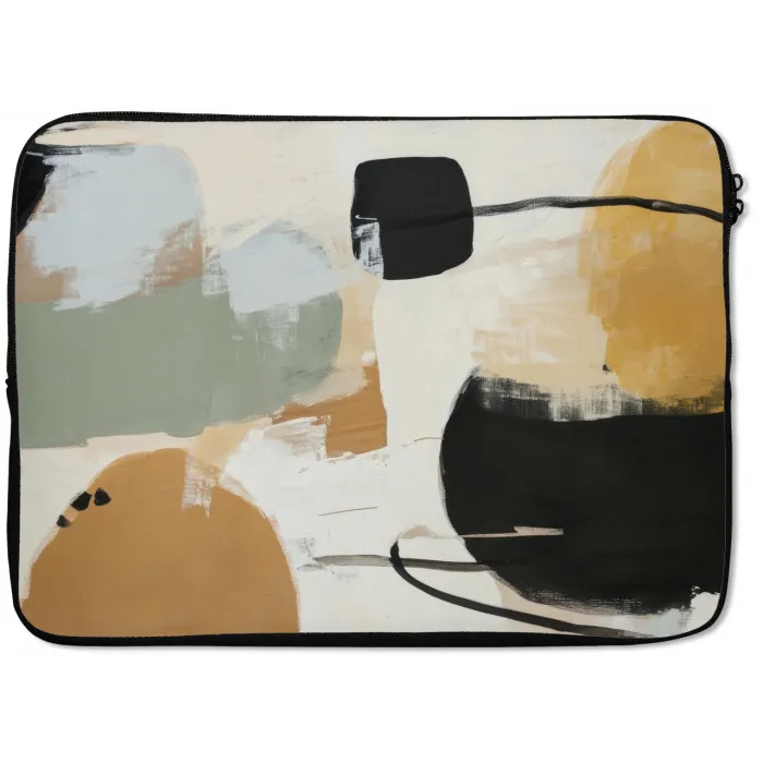 Paint - Abstract - Kleuren laptophoes neopreen klein -zkaufland3dotto